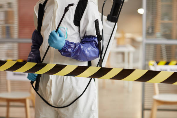 Professional Biohazard technician working in Auburn, ME